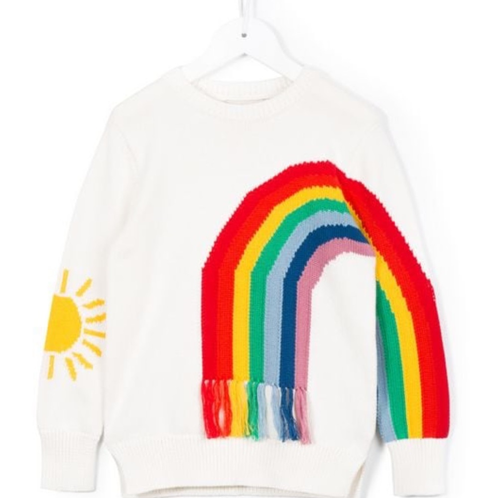 GORGEOUS STELLA MCCARTNEY Rainbow Girls Sweater